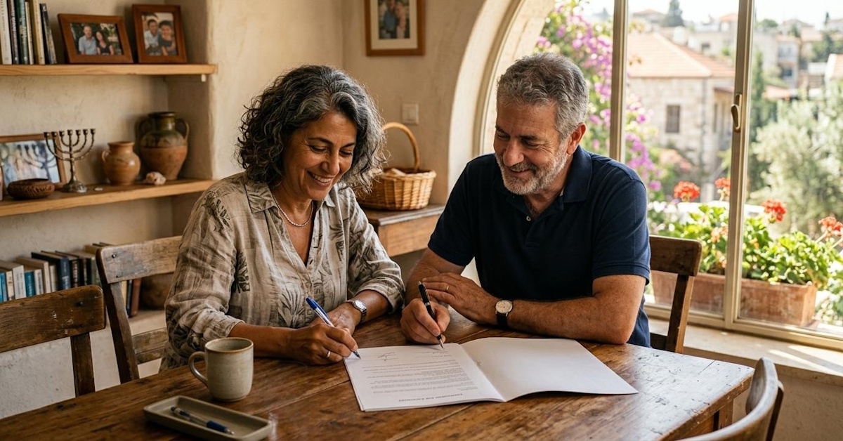 צוואה בפרק ב': מה חייבים להסדיר בזמן גירושין ונישואין שניים